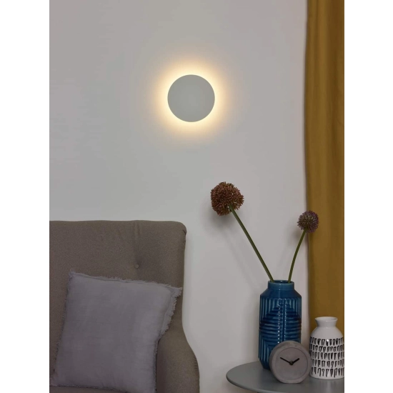 Kinkiet EKLYPS Ø 15 cm LED 1x6W 3000K biały 46201/06/31 Lucide - zdjęcie dodatkowe 2